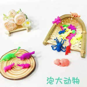 ของเล่นอาบน้ำพลาสติกเม็ดดูดซับน้ำรูปไดโนเสาร์สำหรับเด็กอายุ 2-4 ปี หลายสีและหลายขนาด ใช้ได้ทั้งเด็กชายและเด็กหญิง - Product Image 2