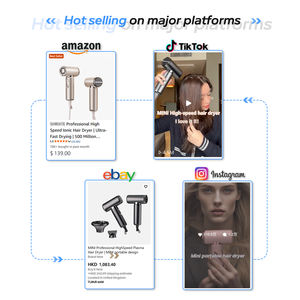2025 nuovo modello di asciugacapelli con Multi lingua Display a LED inglese tedesco francese spagnolo olandese asciugacapelli per i mercati globali - Product Image 2