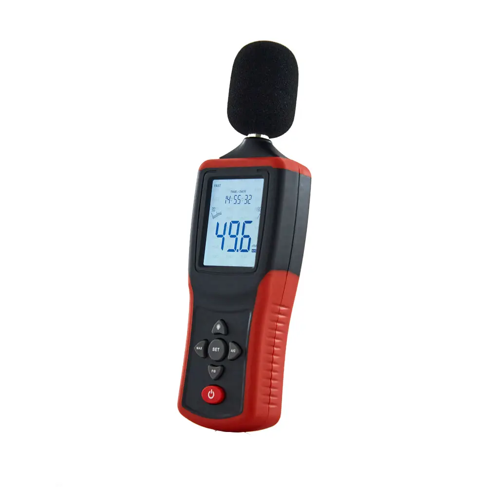 2023 newly Noise Measuring Instrument db Meter 30~130dB Mini Audio Sound Level Meter Decibel Monitor TL-206