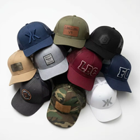 Casquette de cyclisme professionnelle X&K personnalisée avec logo, en flanelle éponge, design structuré à couronne moyenne, pour performance formelle