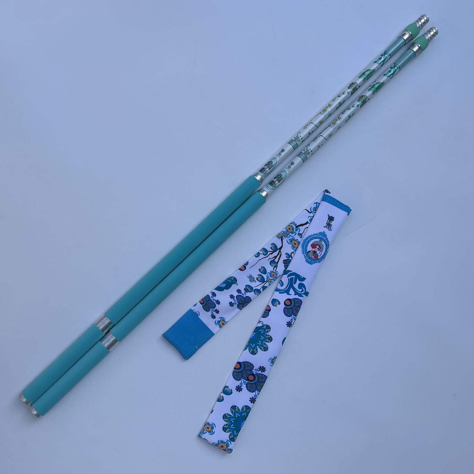 [ชุดสีเขียว] คันเบ็ดตกปลา 2.1 เมตร (ของแถมฟรี)