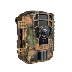 Hiicam 0.4 secondo tempo di attivazione rapido obiettivo grandangolare da 80 gradi Mini telecamera da caccia con trappola impermeabile Video 1080P