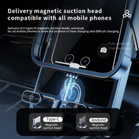 Supporto per auto F18 caricabatterie Wireless ricarica rapida navigazione rilevamento intelligente universale 360 gradi stabile Anti Shake