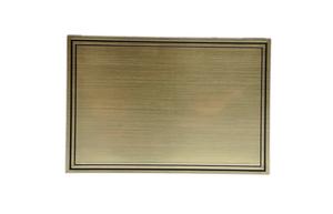 Ataúd Accesorios placa de identificación de plástico 2 # ataúd funerario ataúd - Product Image 2