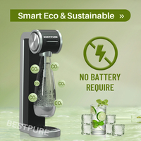 Bouteille de carbonatation de 1 L compatible avec le carbonateur de CO2 de 60 L, machine à eau gazeuse, appareil à eau pétillante, prix du design