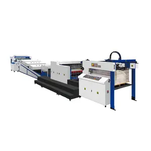 1650 Full Digital Automatic Hot Melt UV Sheet Spot UV Oil Laminating Machine Varnish Coat Machine Price for Europe