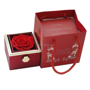 Eternal Forever Infinity Petits bijoux tournants Roses conservées en boîte pour anniversaire Saint Valentin Fête des Mères Graduation-a - Product Image 2