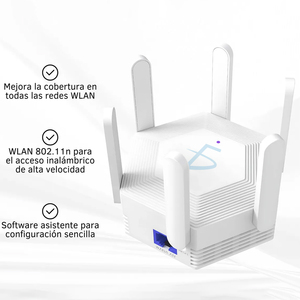 Répéteur Wifi Ele-Gate, 6 antennes, 2.4GHz, Wpa, Wpa2, Wep, maison intelligente - Product Image 2
