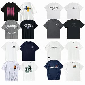 T-shirt a maniche corte da <span class=keywords><strong>uomo</strong></span>, nuova collezione Estate 2023, <span class=keywords><strong>di</strong></span> <span class=keywords><strong>tendenza</strong></span>, in seta ghiaccio e cotone, <span class=keywords><strong>abbigliamento</strong></span> <span class=keywords><strong>uomo</strong></span> - Product Image 2