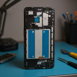 Display LCD Originale Nero con Cornice per Samsung Galaxy A01 Core A013F 5.9 TFT Schermo Intero - Service Pack - Product Image 3