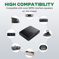 Adaptateur audio sans fil HIFI sans perte, compatible avec les récepteurs 5.4 30 broches, haute compatibilité, pour musique analogique