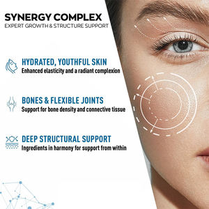 त्वचा सफेद कोलेजन पेप्टाइड्स टैबलेट पूरक विटामिन सी एंटीऑक्सिडेंट एल-ग्लूटाथियोन समुद्री कोलेजन टैबलेट त्वचा के लिए - Product Image 3