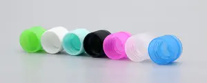 Screw Cap Plastic Lids 18mm 20mm 24mm Cosmetic Packaging Plastic Flip Top Cap