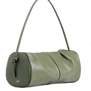 Borsa da Viaggio Verde Scuro Portatile, Spessa, alla Moda, Unisex, con Logo Personalizzato, Tasca Frontale Cargo, Borsone per Vacanze e Weekend - Product Image 2