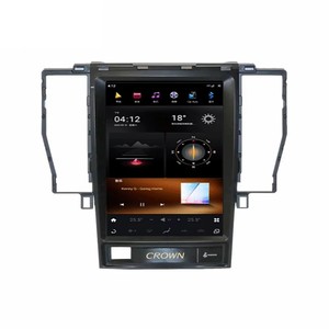 Écran vertical Android 10,4 pouces Tesla GPS Radio <span class=keywords><strong>Audio</strong></span> pour Toyota Crown 2005-2009 Lecteur DVD de voiture Stéréo Navigation - Product Image 1