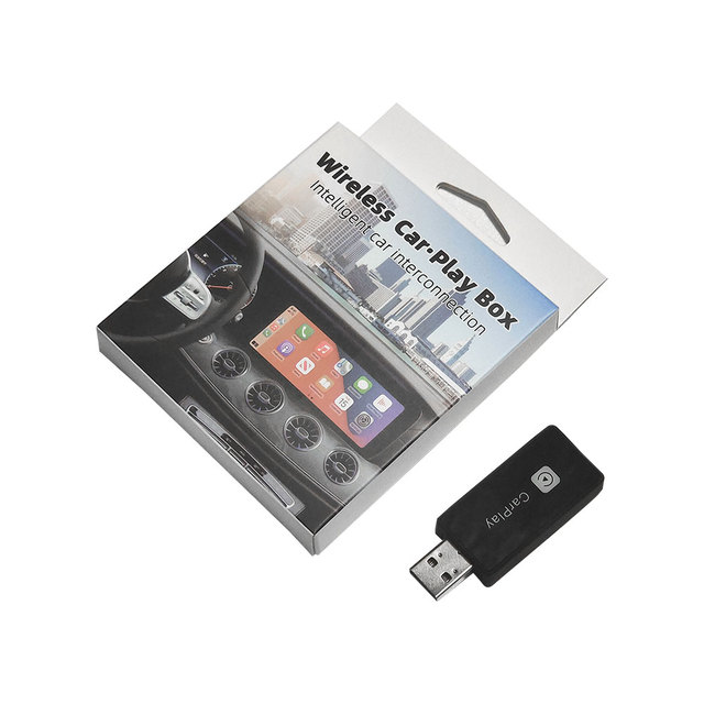 2 in 1 Wireless Carplay Mini Dongle Car Play Converter Box for Car Original Wired Carplay Screen IOS Android Phone Wireless Link
