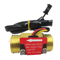 Capteur de débit d'eau en laiton YF-B1 à effet Hall B2 B3 B4 B5 B6 B7 B8 B9 B10 DN32-T chauffe-eau CVC compteur de liquide