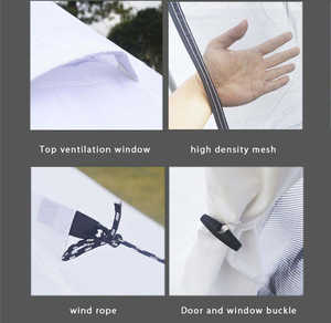 6-8 personnes <span class=keywords><strong>Camping</strong></span> en plein air grand espace confortable famille Ger famille voyage <span class=keywords><strong>Camping</strong></span> tente - Product Image 5