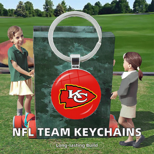 Porte-clés NFL en gros personnalisés avec logo des 32 équipes de football américain, ouvre-bouteille rond en alliage de zinc pour anniversaire - Product Image 2