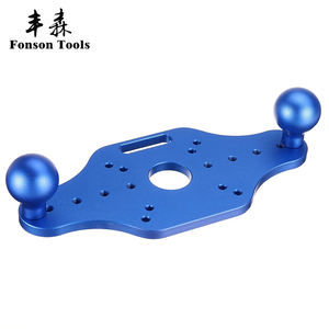 ฐานรองเราเตอร์อเนกประสงค์ FS-DZ-05 ทำจากอลูมิเนียมอัลลอยด์ สำหรับติดตั้งเครื่องตัดแต่งขอบ - Product Image 6