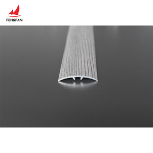 Bền nhôm gạch phụ kiện sàn TRIM gỗ hiện đại hiệu ứng giảm quá trình chuyển đổi Bìa hồ sơ màu đỏ trang trí dải kim loại - Product Image 4