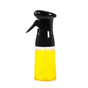 Garrafa spray de óleo para churrasco, dispensador de garrafa de molho de soja para tempero de cozinha e cozinhar, vidro avançado