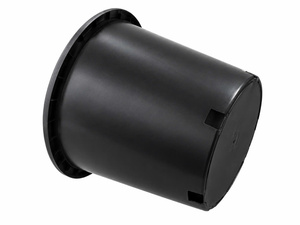 Maceta Redonda de Plástico Negra de 10 Galones o Tamaño Personalizado con Logotipo Personalizado, Material PP, Fondo Grueso con Múltiples Orificios de Drenaje - Product Image 2