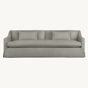 Meubles de salon modernes canapé en tissu belge classique avec bras incliné canapé banquette couverte pour villa hall appartement - Product Image 4