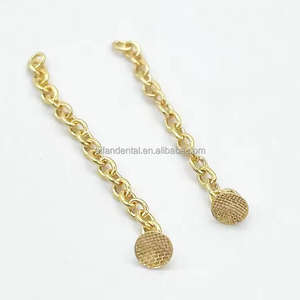 [Aifan Dental] Accessoires pour assistants dentaires Orthodontique Golden Lingual Button Chain - Product Image 4