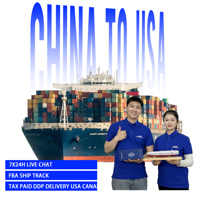Livraison à domicile Acheteurs Transitaire DDP Chine vers États-Unis Canada Allemagne France Italie Fret surdimensionné DDP DDU Fret maritime LCL FCL