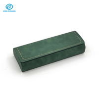 Étui à lunettes en cuir imprimé sur mesure, de qualité supérieure, portable, semi-rigide, pour la vente au détail, accessoires de rangement pour lunettes