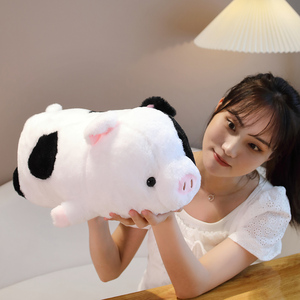 40cm 50cm Super Soft Kawaii <span class=keywords><strong>Pig</strong></span> Stuffed Animal Adorable Plush Pink <span class=keywords><strong>Pig</strong></span> Animal Pillow Home Decor Hugging Cuddly Pillows - Product Image 3