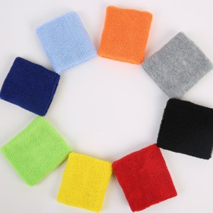 Bandas deportivas de algodón con logotipo personalizado, muñequera deportiva con soporte para la muñeca, con toalla de algodón - Product Image 1