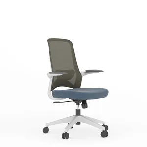 Chaise de bureau de formation <span class=keywords><strong>KOHO</strong></span> Design, chaise en maille, chaise pivotante de haute qualité, chaise en tissu et en maille pour le personnel de bureau, contemporaine et pivotante - Product Image 1
