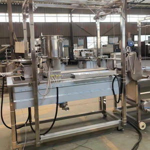 Ligne de production directe d'usine de barres de céréales, ligne multifonctionnelle de formage et de friture de barres de cacahuètes et de gâteaux de lune pour diverses collations de riz frit - Product Image 5