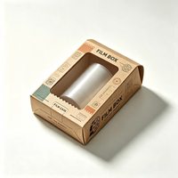 Boîte en carton blanc imprimée en gros, papier épais et rigide, logo personnalisé, illustration