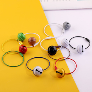 Llavero de campana de alambre metálico colorido, colgante portátil para mochila de estudiante, pequeño regalo, adorno de muñeca, color aleatorio - Product Image 1