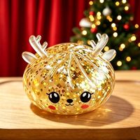 Boîte Mystère de Noël Personnalisée en Usine, Jouet Squishy Personnage Aléatoire 8,5 cm, en TPR Souple Anti-Stress, Cadeau de Fête