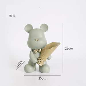 Vase <span class=keywords><strong>en</strong></span> <span class=keywords><strong>résine</strong></span> de style coré<span class=keywords><strong>en</strong></span> créatif Vase <span class=keywords><strong>en</strong></span> <span class=keywords><strong>résine</strong></span> d'ours de type tube mignon Vase <span class=keywords><strong>en</strong></span> <span class=keywords><strong>résine</strong></span> de plante de décoration de table pour le salon et la maison - Product Image 6