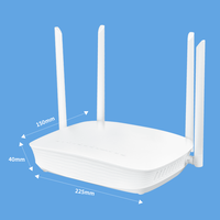 Routeur Fibre Optique Original AX3000 WIFI6 GPON Double Bande 2.4G&5G ONU ONT Équipement Fibre Optique DC 12V 1*Port USB2.0