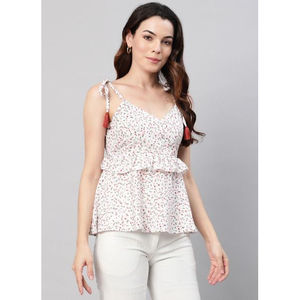 Top de Algodón Elegante para Niñas, Top de Fiesta Premium, Top Informal Moderno para Niñas de Fabricante Indio al Mejor Precio - Product Image 1