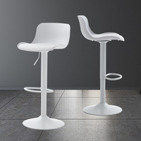 Tabourets de bar commerciaux modernes de haute qualité pour café, restaurant, salle à manger, tabourets hauts pour comptoir, îlot de cuisine, légers