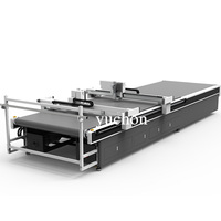 Machine de découpe de matériaux flexibles à grande vitesse, pour textiles domestiques, oreillers, coussins, tissus, coupe-vibrant
