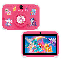 Nouvelle arrivée Tablette pour enfants avec écran IPS de 7 pouces, processeur quadricœur, Android 10.0, contrôle parental, double caméra, tablette éducative PC