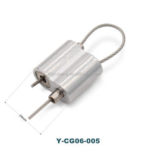 <span class=keywords><strong>Suspension</strong></span> de câble personnalisée OEM 15mm <span class=keywords><strong>Luminaire</strong></span> suspendu Câble en <span class=keywords><strong>acier</strong></span> inoxydable Pince à boucler en aluminium Clips de câble en laiton - Product Image 2