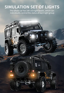 Nuevo Coche RC MJX H8H+ 1/8 4WD 3970 Brushless 8CH, Camioneta RC Escaladora <span class=keywords><strong>de</strong></span> Rocas, Aleación <span class=keywords><strong>de</strong></span> Aluminio, ESC <span class=keywords><strong>de</strong></span> 80A, Servo <span class=keywords><strong>de</strong></span> 35KG, Juguetes <span class=keywords><strong>de</strong></span> Vehículos - Product Image 6