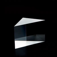 AR Coated Optical K9 Glass 90% Clear Aperture Right Angle Prisms for Imaging Beam Displacement