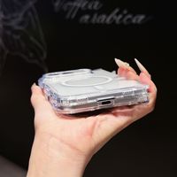 Nouvelle coque de téléphone pliable transparente en TPU avec chargement magnétique pour iPhone 18 Duo Fold, coque de protection transparente