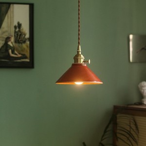Lamp Tasty Ceramic Pendant <b>Light</b> Chicken Blood Red Glaze E27 Single Head For Tea Room Dining Room - Product Image 2