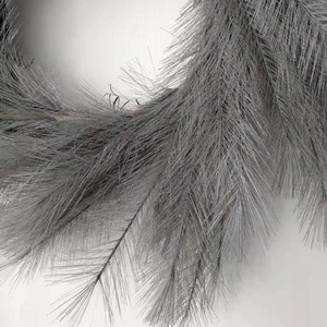 Couronne de tpas en fausse plante, accessoire en plume artificielle, pour décoration de mariage et de maison, FCR1011 - Product Image 5